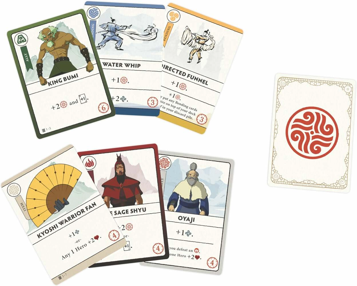 Avatar The Last Airbender: Aang's Destiny A Cooperative Deck-Building Game - EN