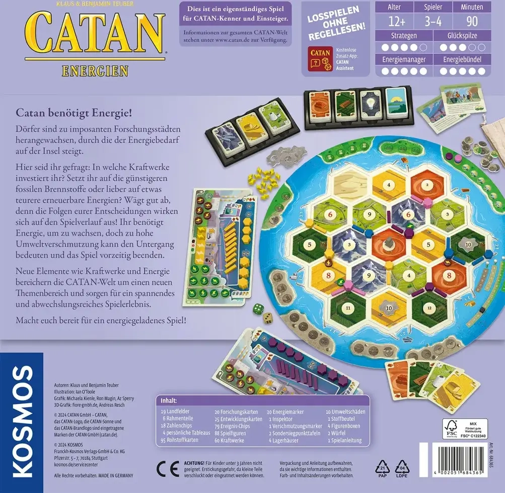 Catan - Energien