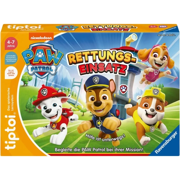 Tiptoi Paw Patrol Rettungseinsatz