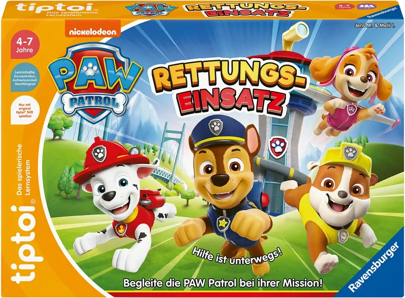 Tiptoi Paw Patrol Rettungseinsatz