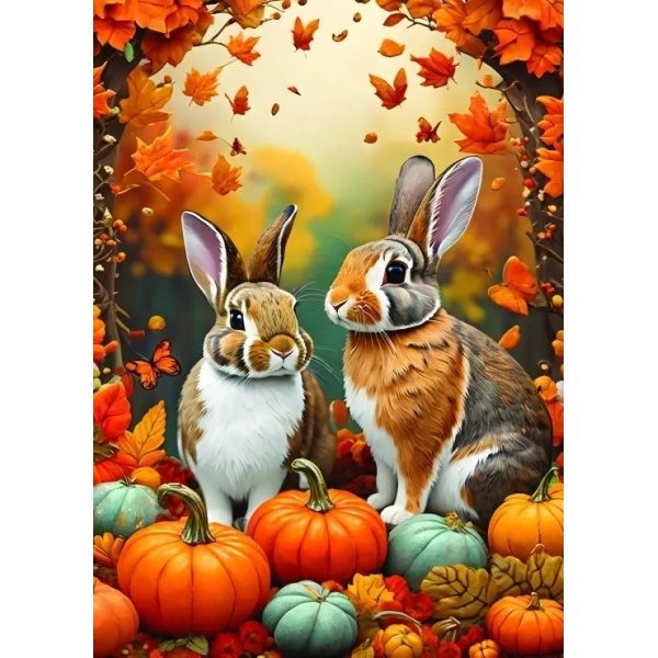 Autumn Bunnies