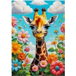 Niedliche Giraffe