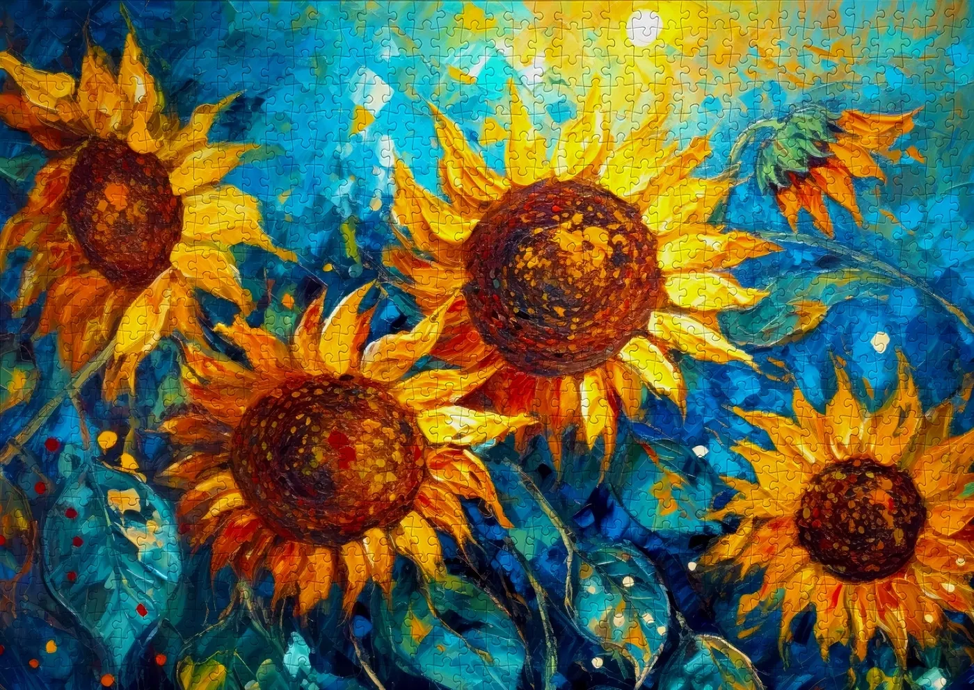 Sonnenblumen Wiedersehen