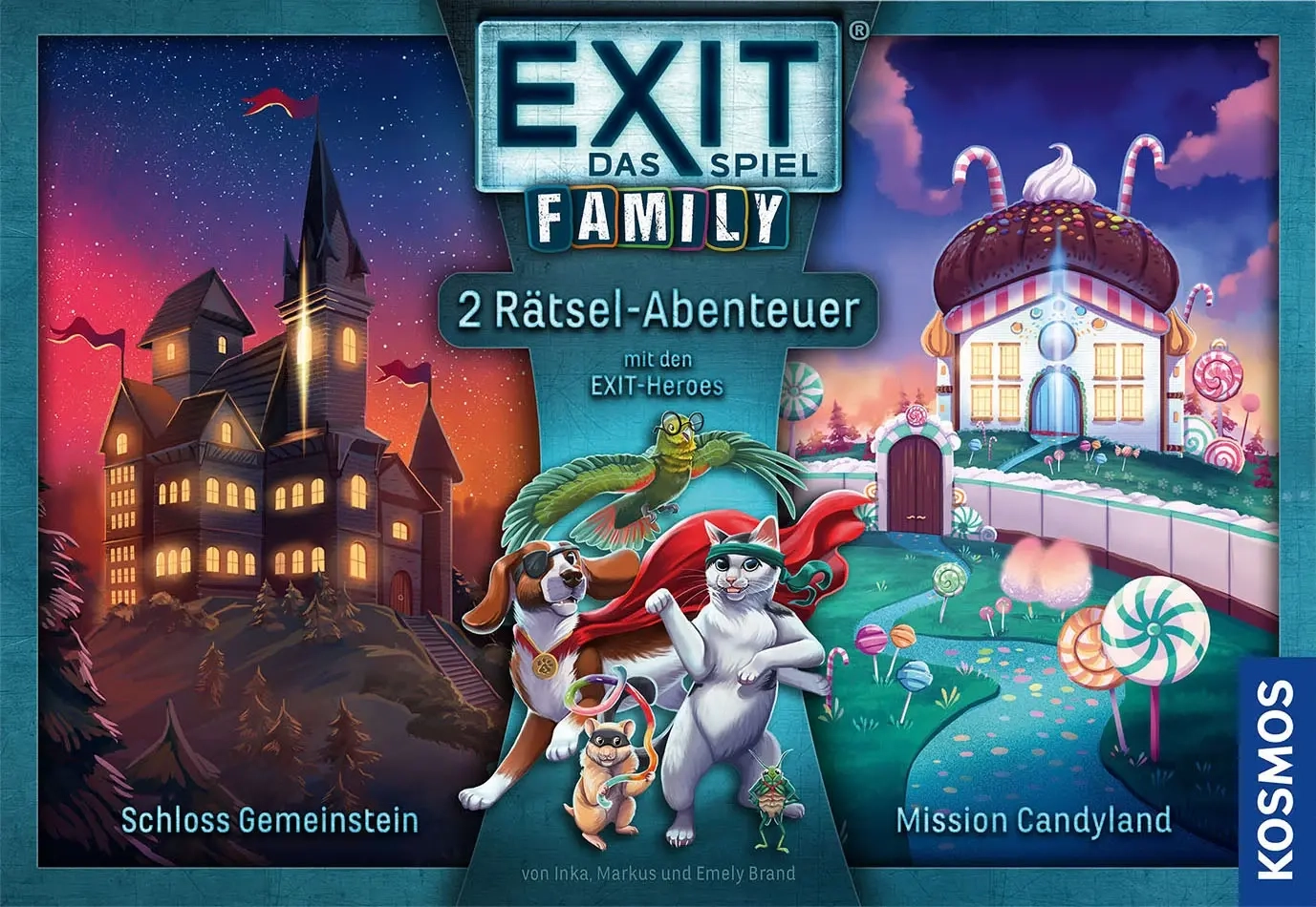 EXIT – Das Spiel Family: Schloss Gemeinstein/Mission Candyland