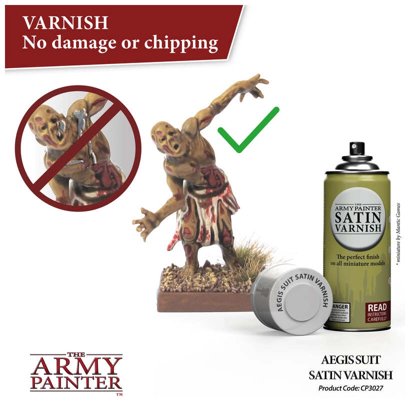 Aegis Suit Satin Varnish Spray (400ml)