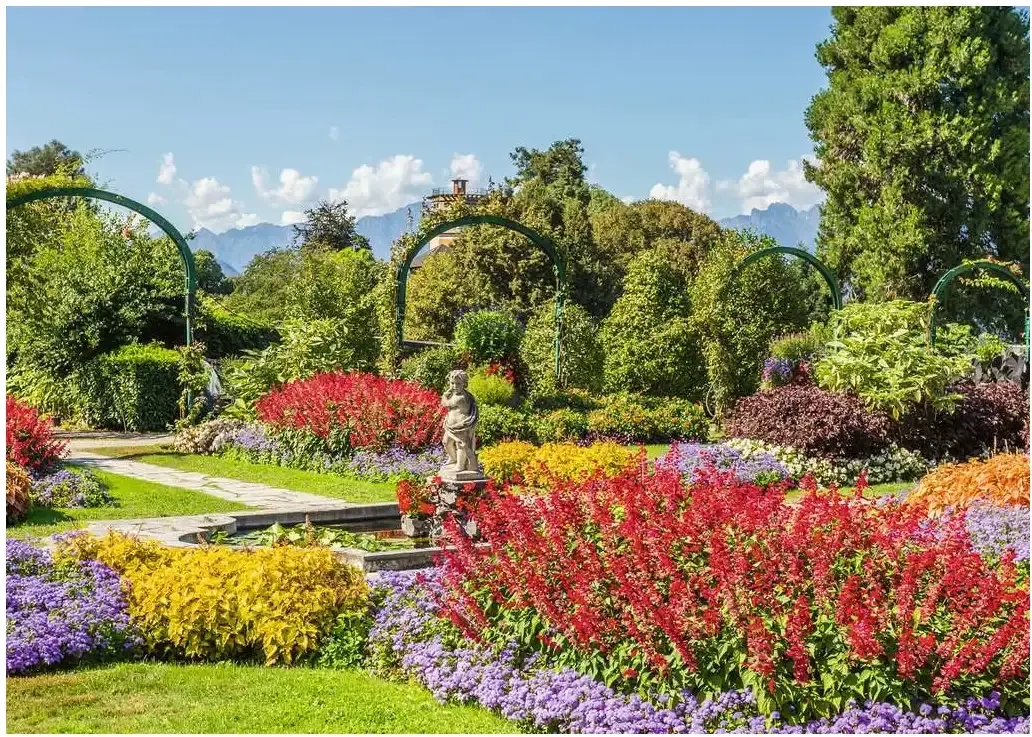 Park of Villa Pallavicino - Stresa, Italien