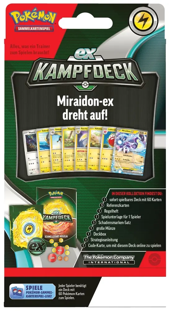 Pokémon - Kampfdeck Miraidon - DE