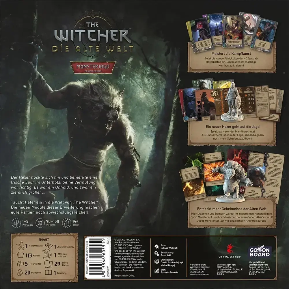 The Witcher: Die Alte Welt – Monsterjagd Erweiterung - DE