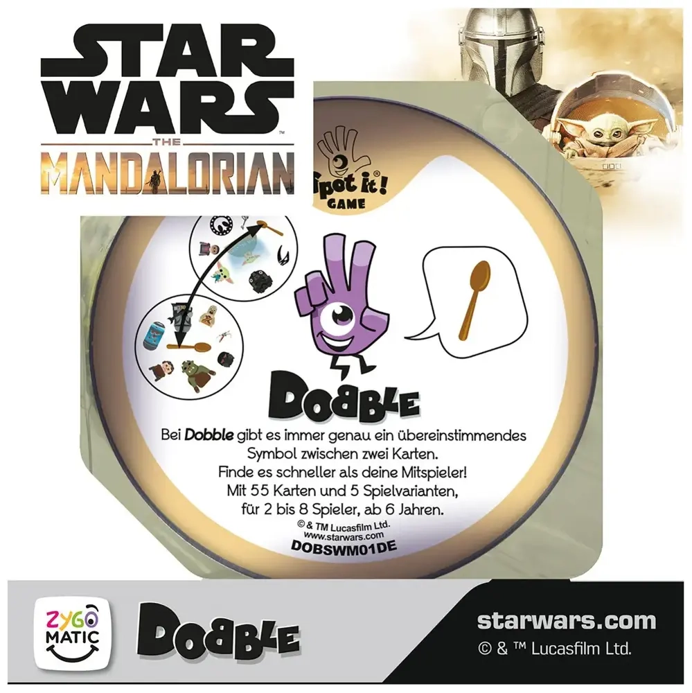 Dobble Star Wars - The Mandalorian - DE