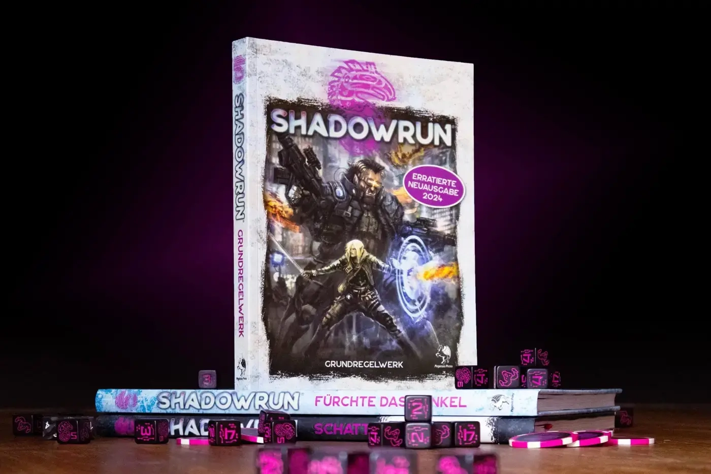 Shadowrun 6. Edition Grundregelwerk *** erratierte Neuauflage (Softcover)