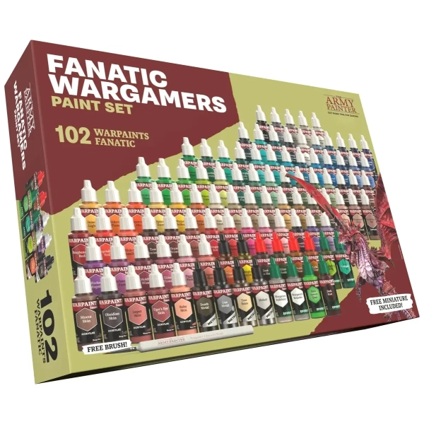 Army Painter – Warpaints Fanatic Wargamers Paint Set