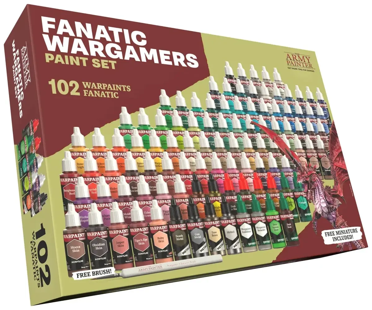 Army Painter – Warpaints Fanatic Wargamers Paint Set