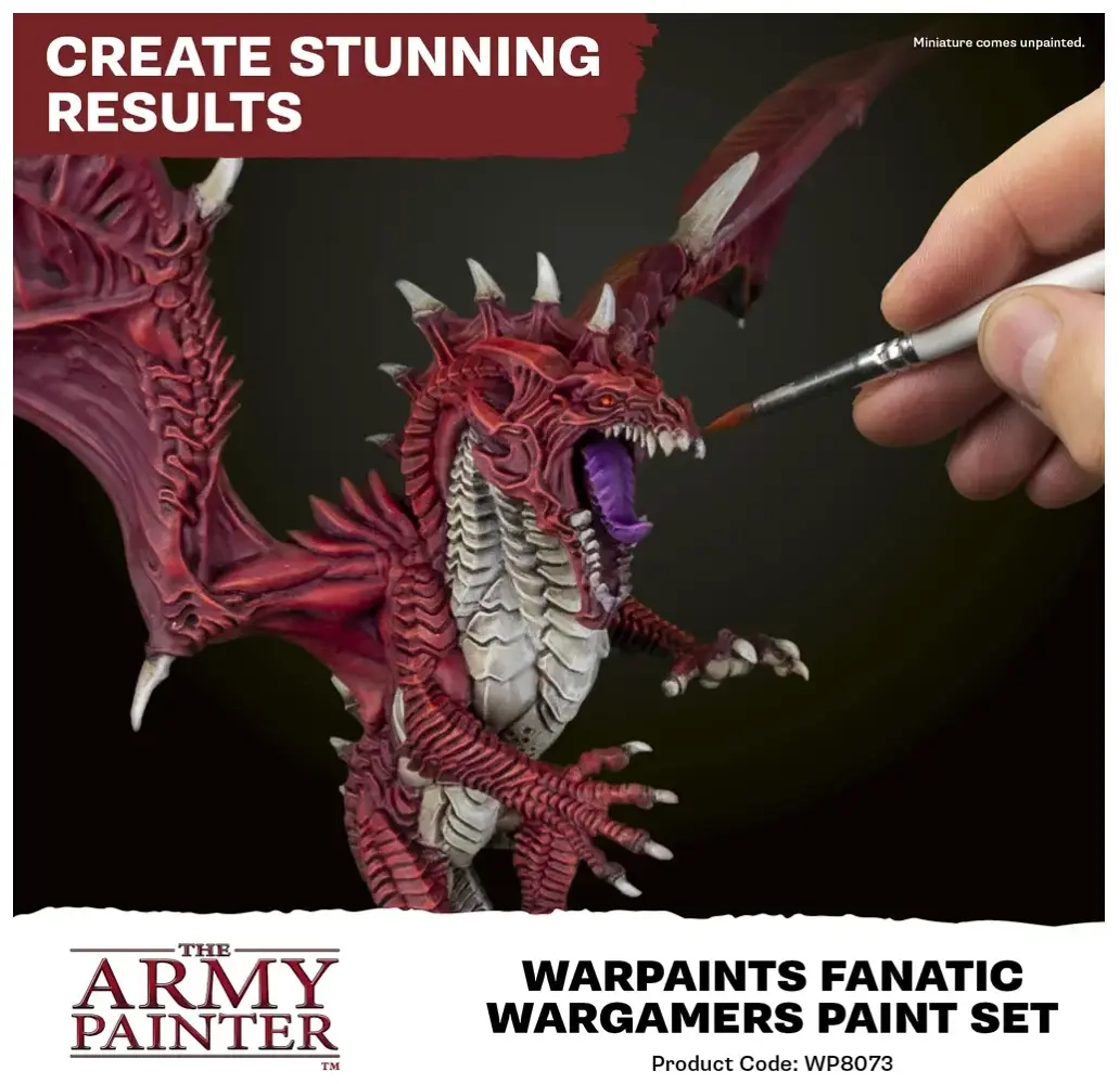 Army Painter – Warpaints Fanatic Wargamers Paint Set