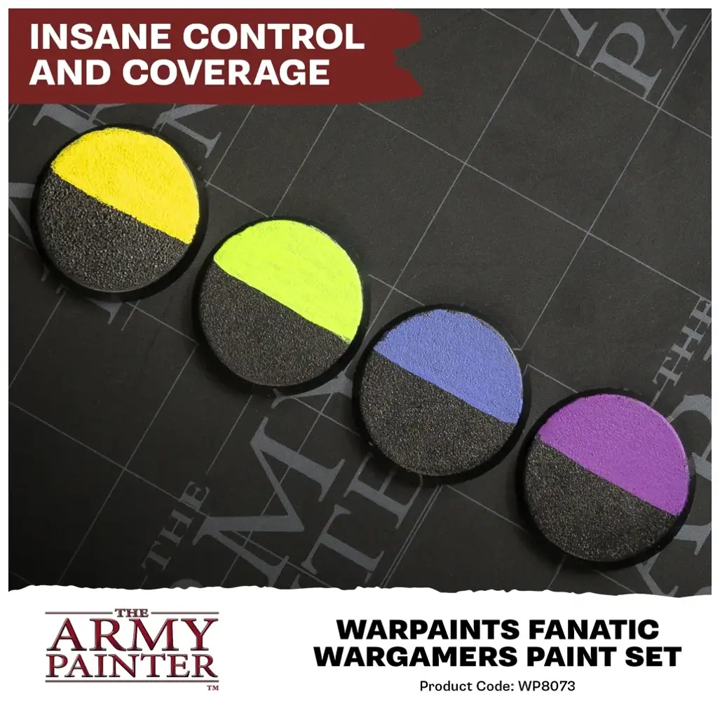 Army Painter – Warpaints Fanatic Wargamers Paint Set