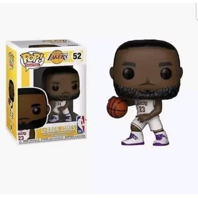 Funko POP! NBA: Lakers - Lebron James (White Uniform) Vinyl Figure 10cm