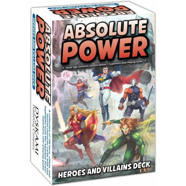 Absolute Power RPG Heroes & Villains Deck - Expansion - EN