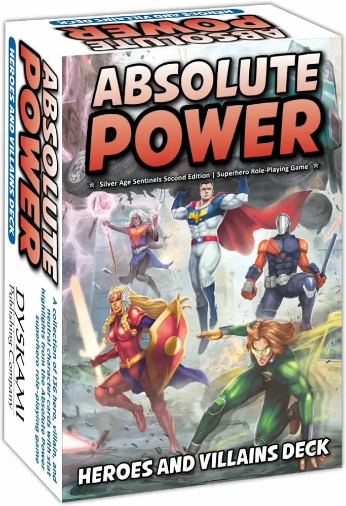 Absolute Power RPG Heroes & Villains Deck - Expansion - EN