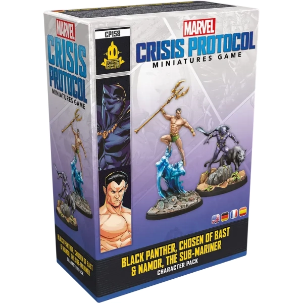 Marvel: Crisis Protocol – Black Panther, Chosen of Bast & Namor, the Sub-Mariner