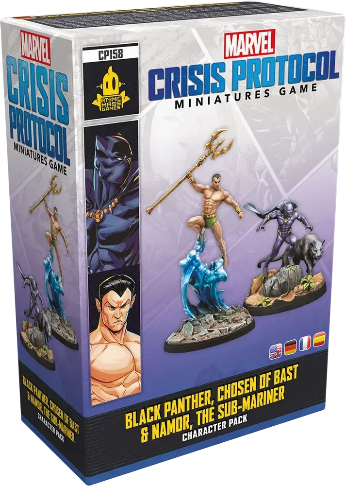 Marvel: Crisis Protocol – Black Panther, Chosen of Bast & Namor, the Sub-Mariner