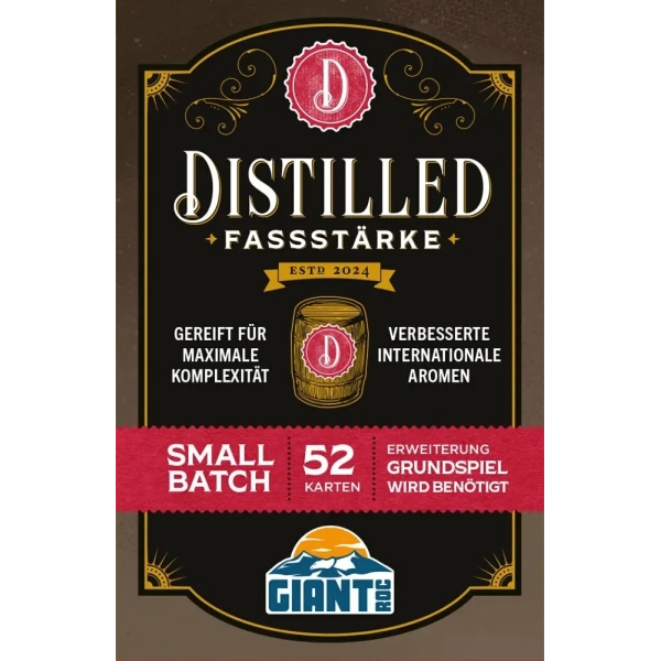 Distilled - Fassstärke - Erweiterung