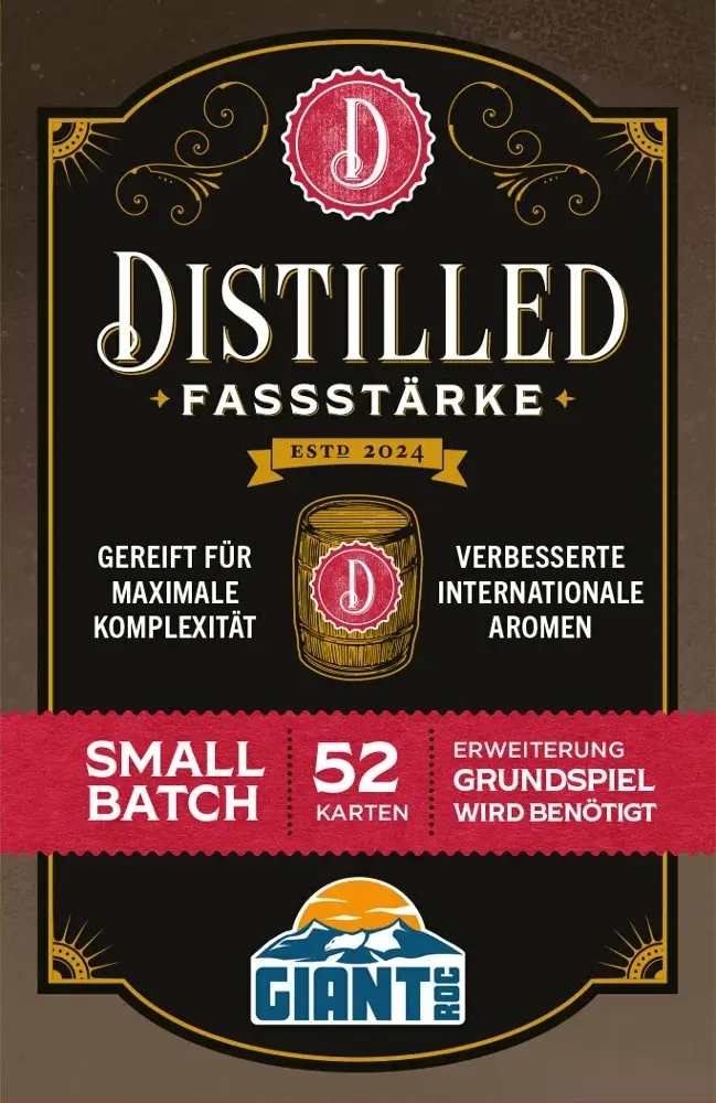 Distilled - Fassstärke - Erweiterung