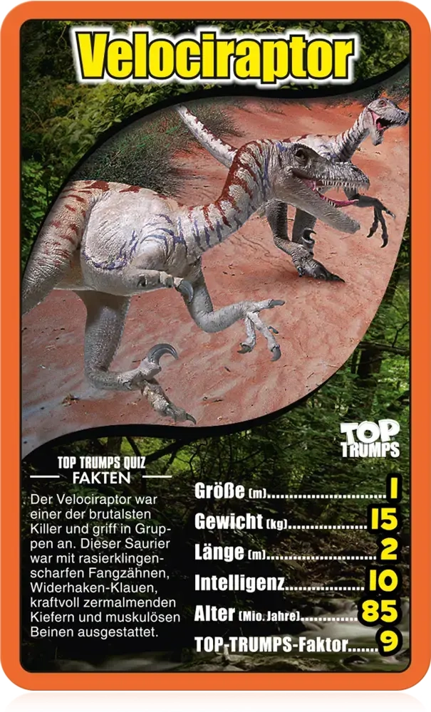 Top Trumps - Dinosaurier