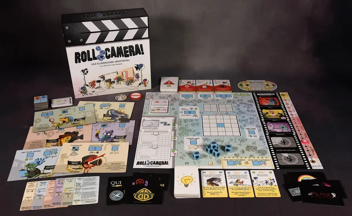 Roll Camera! Das Filmemacher Brettspiel