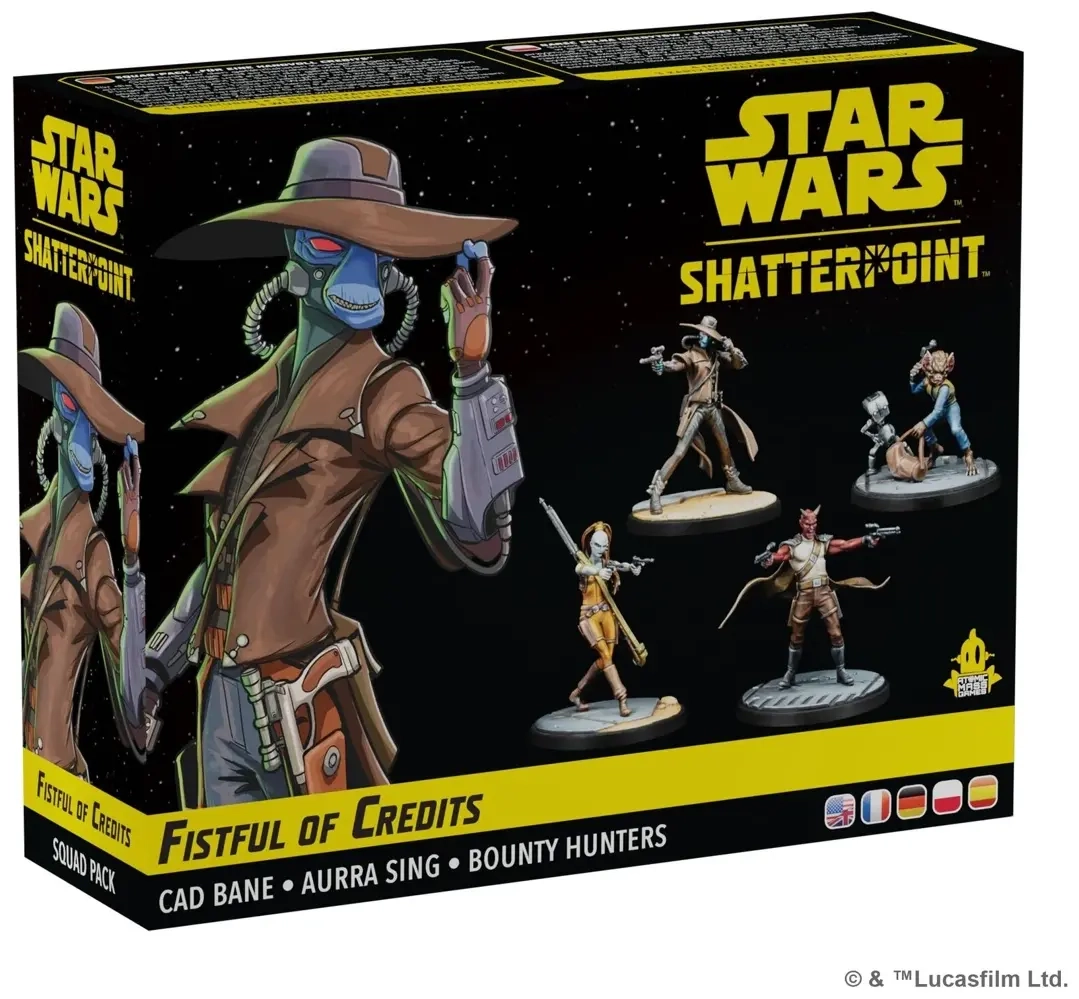 Star Wars: Shatterpoint - Fistful of Credits - Cad Bane Squad Pack