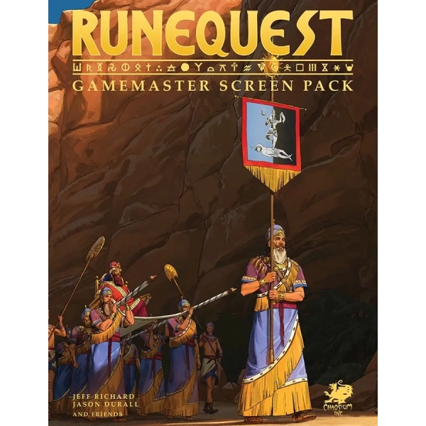 RuneQuest - GM Screen Pack - EN