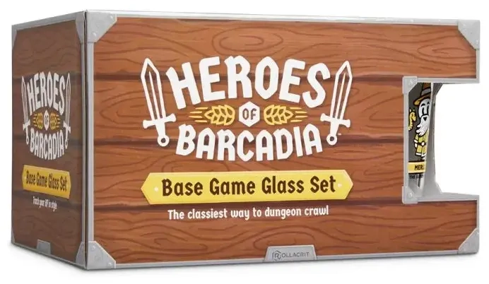 Heroes of Barcadia - Pint Glass Set (6x)