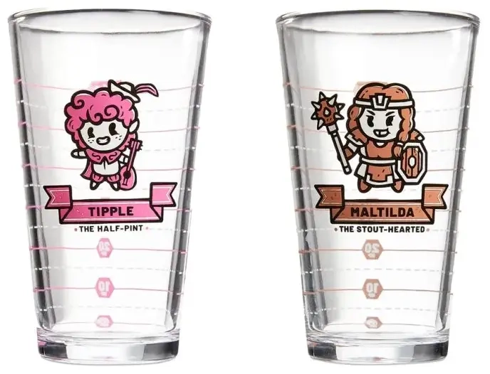 Heroes of Barcadia - Party Pack Pint Glass Set (2x)