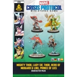 Marvel: Crisis Protocol – Mighty Thor, Lady Sif, Thor, Hero of Midgard & Loki, Prince of Lies