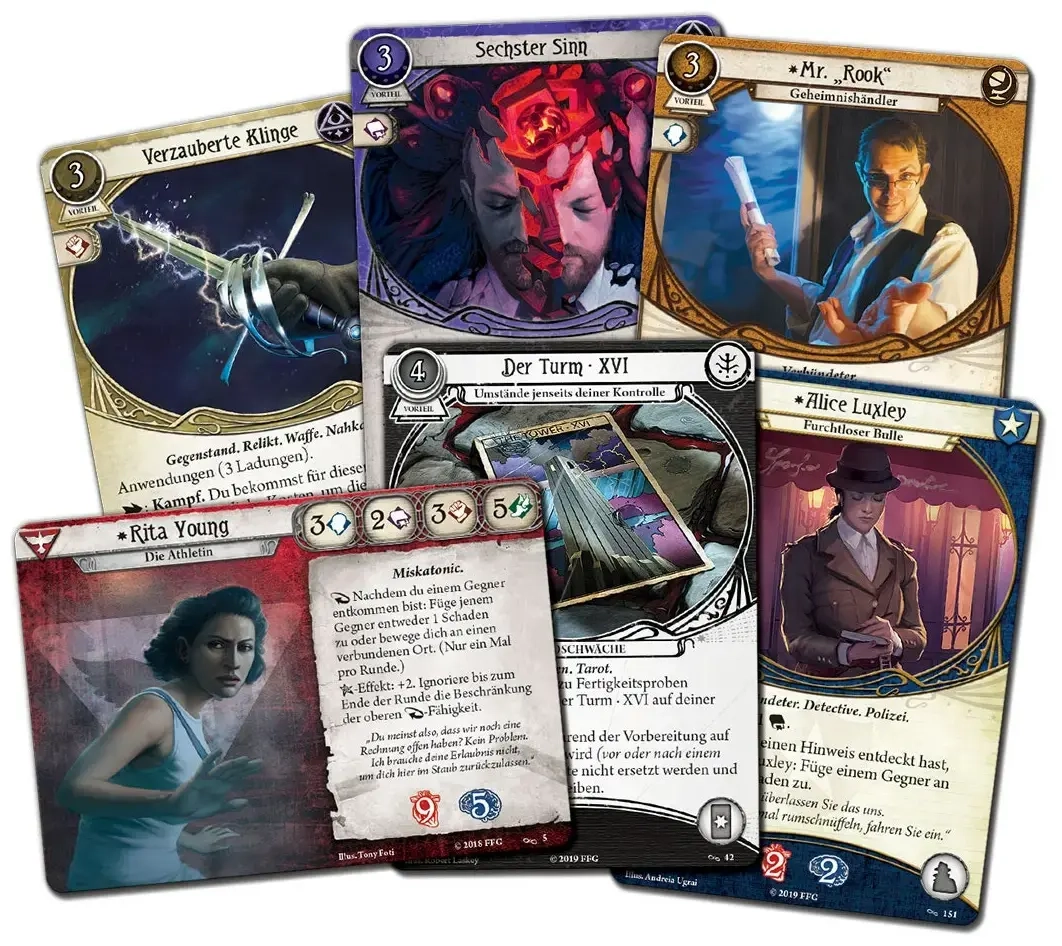 Arkham Horror: Das Kartenspiel - Der gebrochene Kreis (Ermittler-Erweiterung)