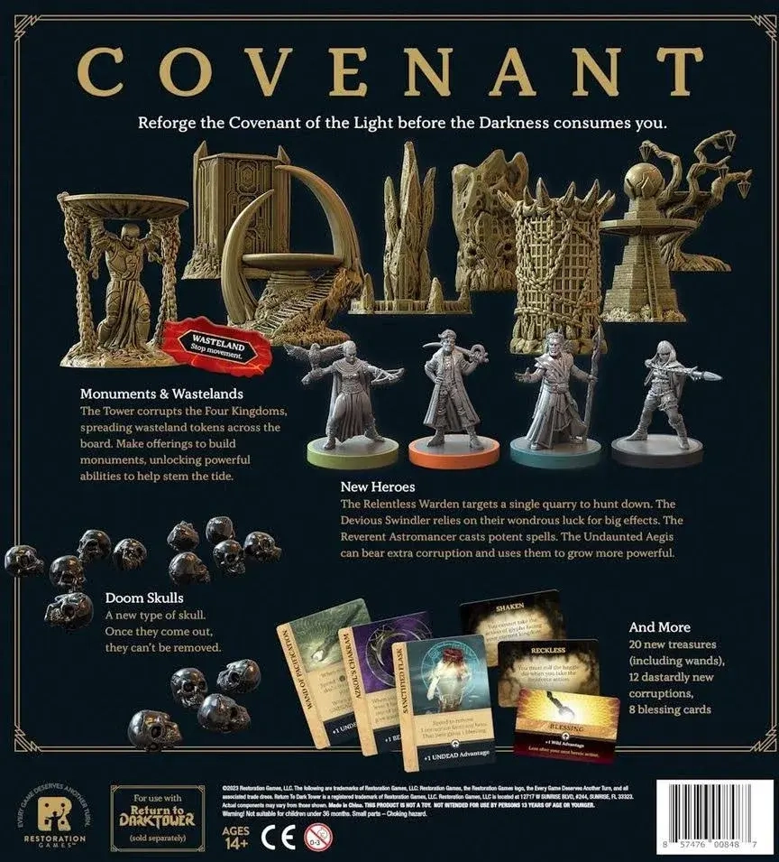 Return to Dark Tower Covenant - Expansion - EN