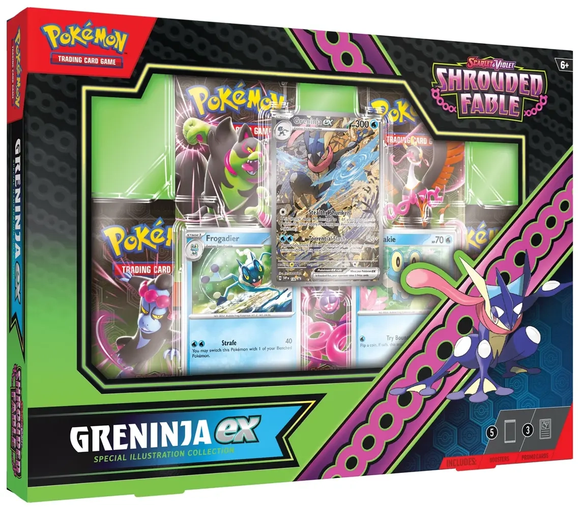 Pokémon SV06.5: EX-Special Collection Greninja/Kingdra ex Box - EN