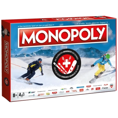 Monopoly - Die schönsten Skigebiete der Schweiz / Les plus beaux Domaines Skiables de Suisse