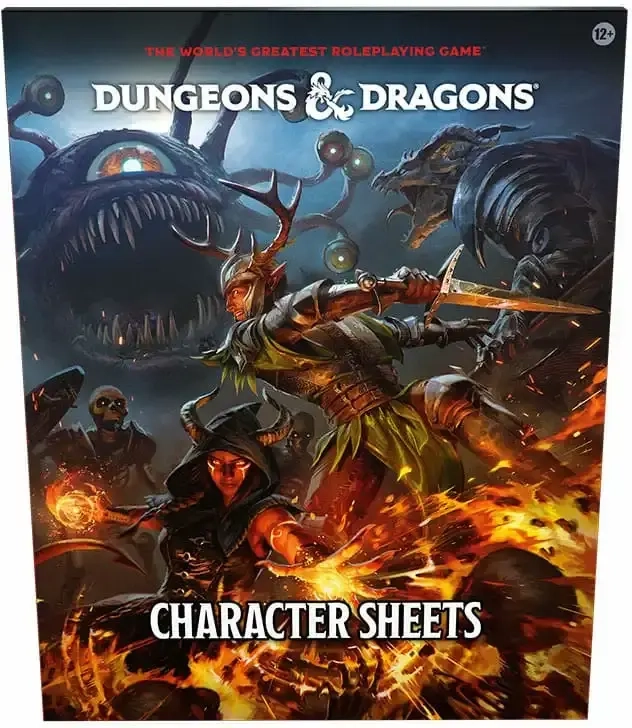 Dungeons & Dragons RPG - Character Sheets 2024 - EN