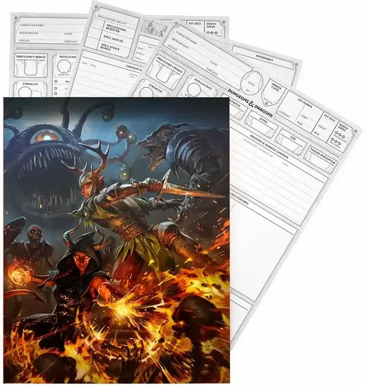 Dungeons & Dragons RPG - Character Sheets 2024 - EN