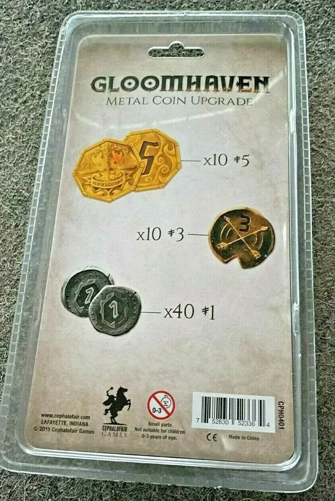 Gloomhaven - Metal Coin - Upgrade