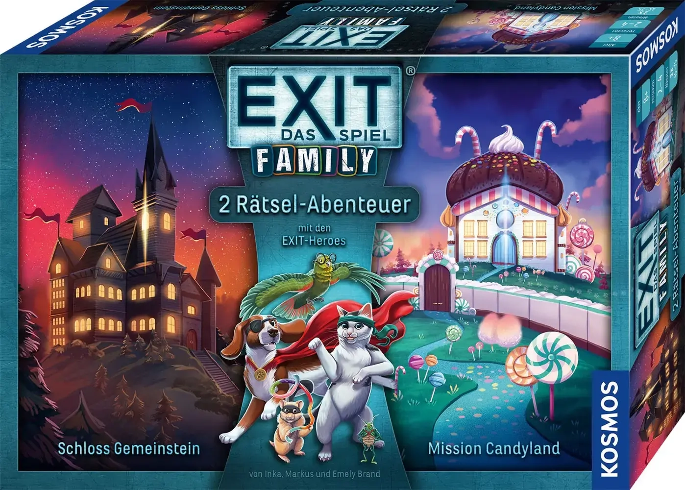 EXIT – Das Spiel Family: Schloss Gemeinstein/Mission Candyland