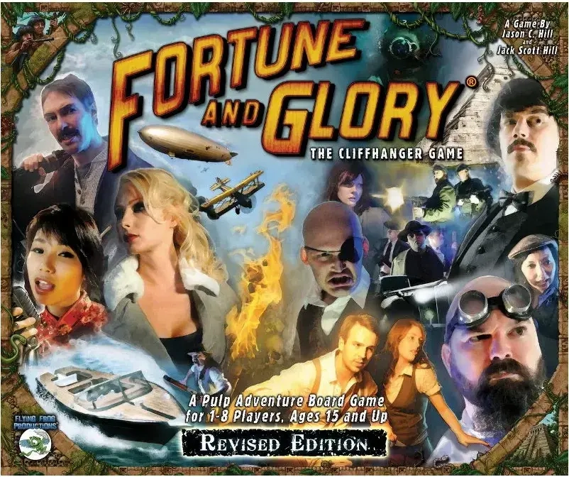 Fortune and Glory: The Cliffhanger Game - Revised Edition - EN