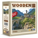 Holzpuzzle - CH Val Verzasca