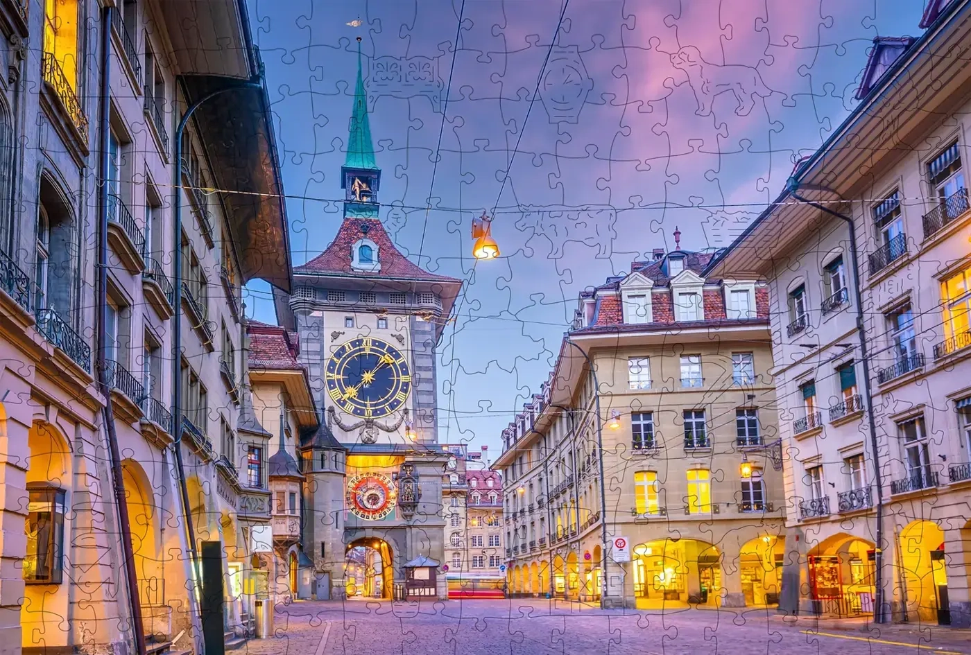 Holzpuzzle - CH Berner Altstadt