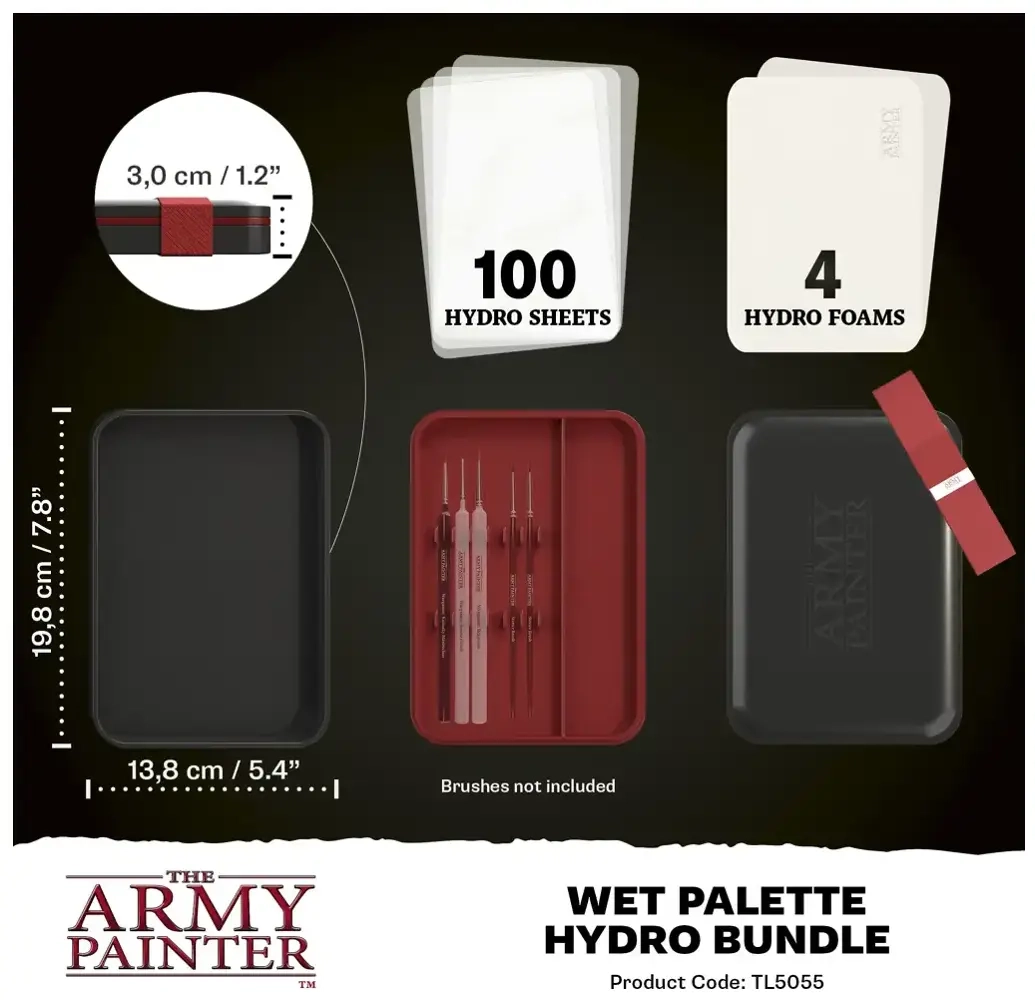 Army Painter Wet Palette Hydro Bundle