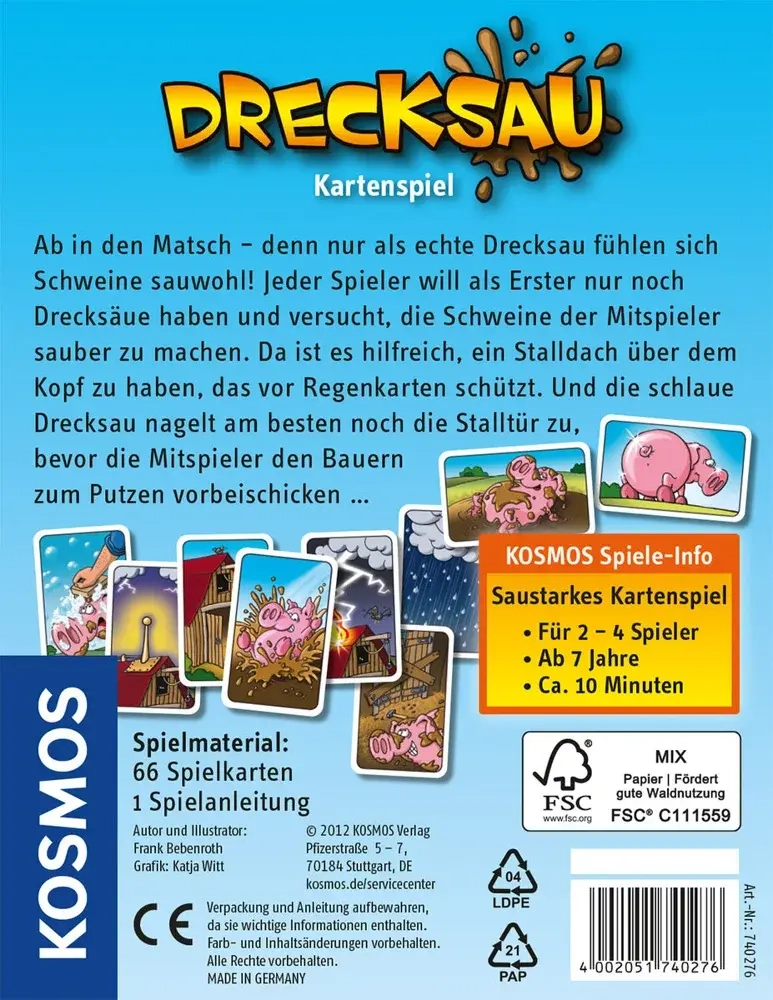 Drecksau – Kartenspiel