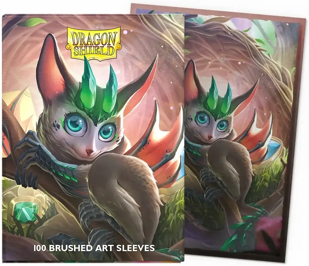 Dragon Shield Standard size Brushed Art Sleeves - The Bushdrake (100 Sleeves)