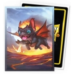 Dragon Shield Standard size Brushed Art Sleeves - The Wufdragon (100 Sleeves)