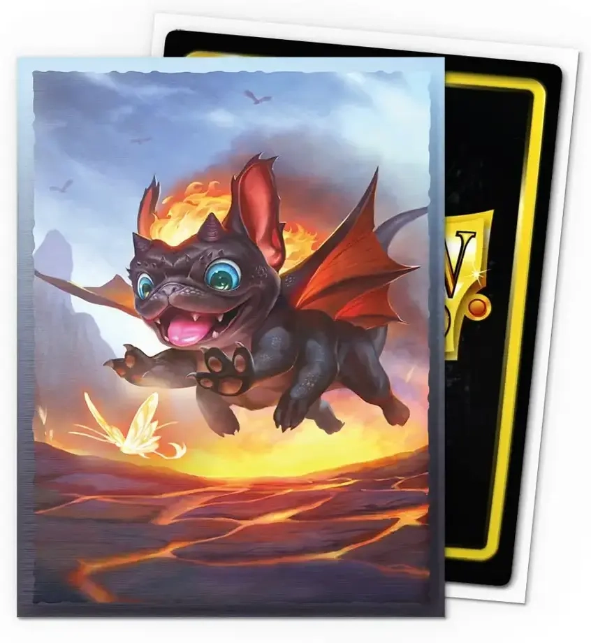 Dragon Shield Standard size Brushed Art Sleeves - The Wufdragon (100 Sleeves)