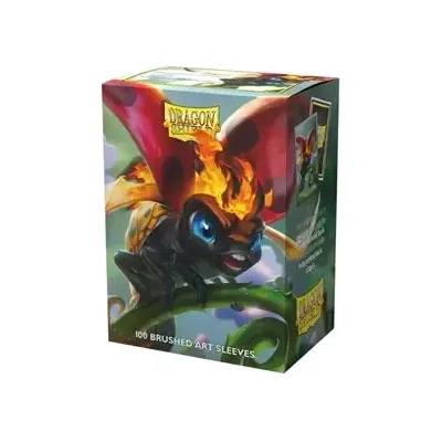 Dragon Shield Standard size Brushed Art Sleeves - The Burnbug (100 Sleeves)