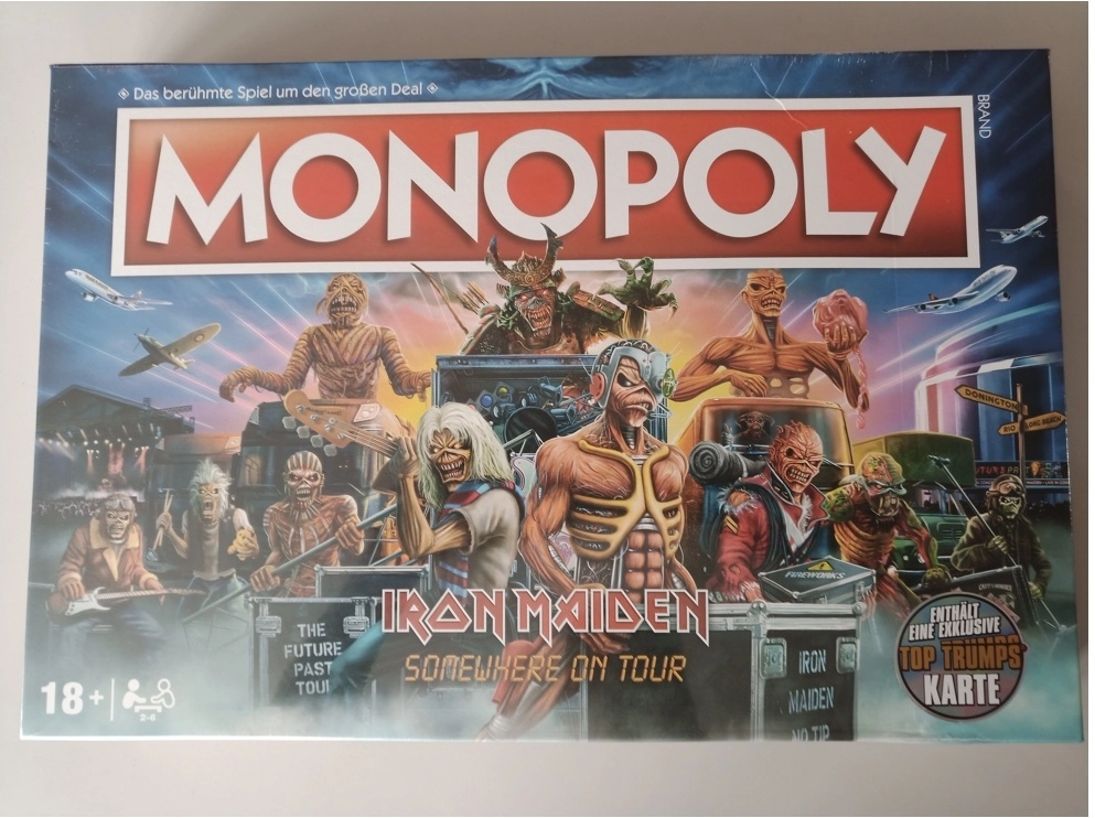 Monopoly - Iron Maiden (Defekte Verpackung)